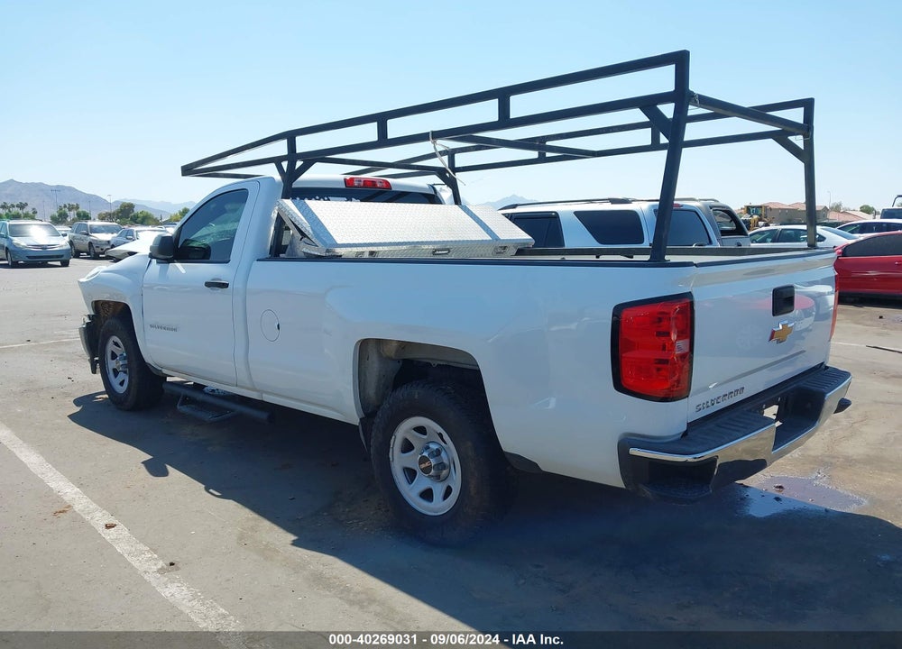 2014 CHEVROLET SILVERADO 1500 WORK TRUCK 1WT VIN: 1GCNCPEH2EZ307872