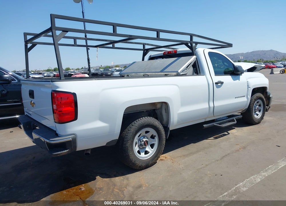 2014 CHEVROLET SILVERADO 1500 WORK TRUCK 1WT VIN: 1GCNCPEH2EZ307872
