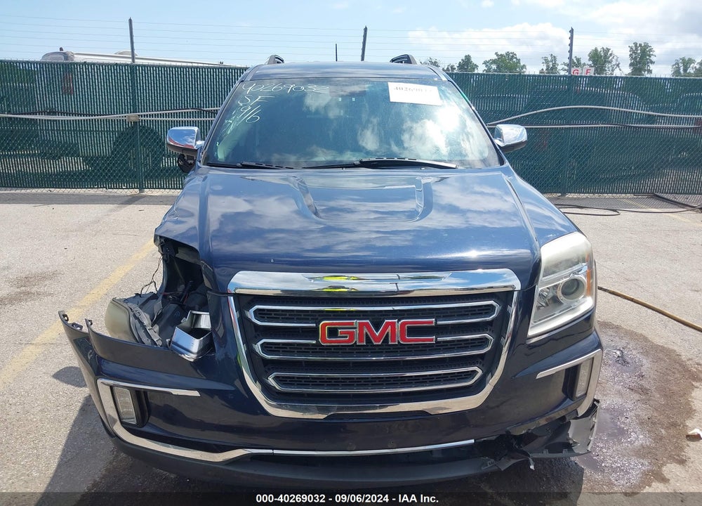 2016 GMC TERRAIN SLT VIN: 2GKFLUEK7G6212659