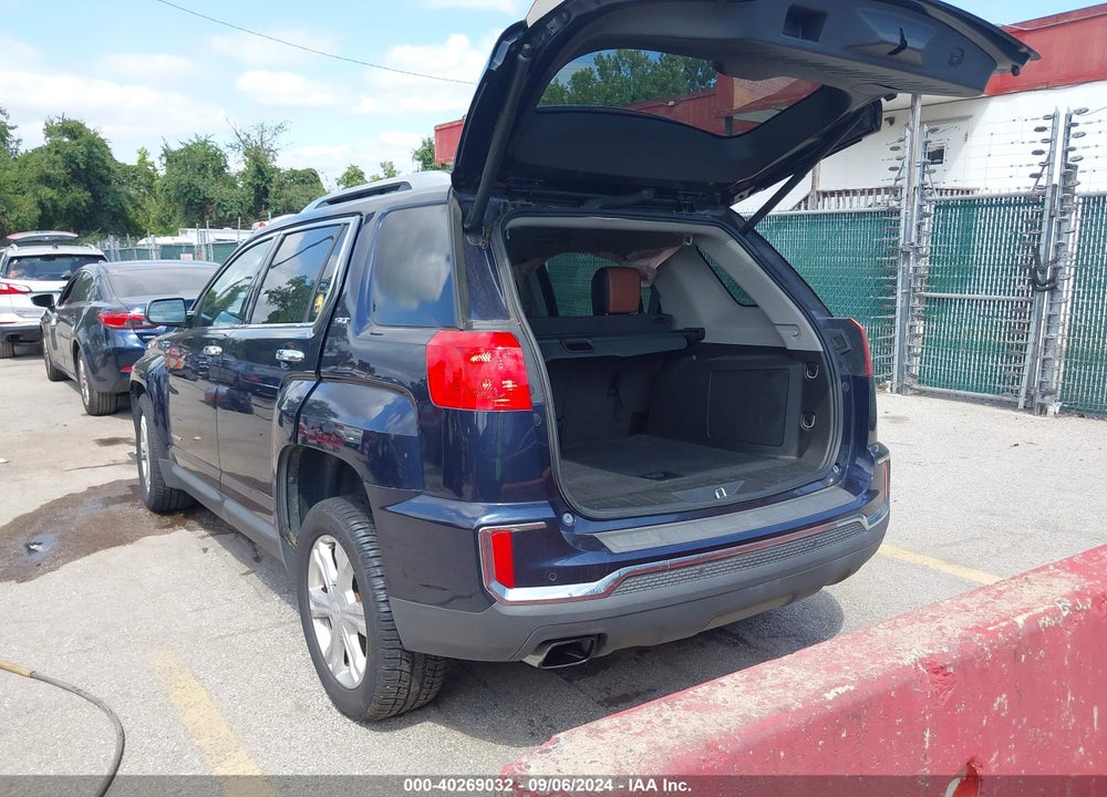 2016 GMC TERRAIN SLT VIN: 2GKFLUEK7G6212659
