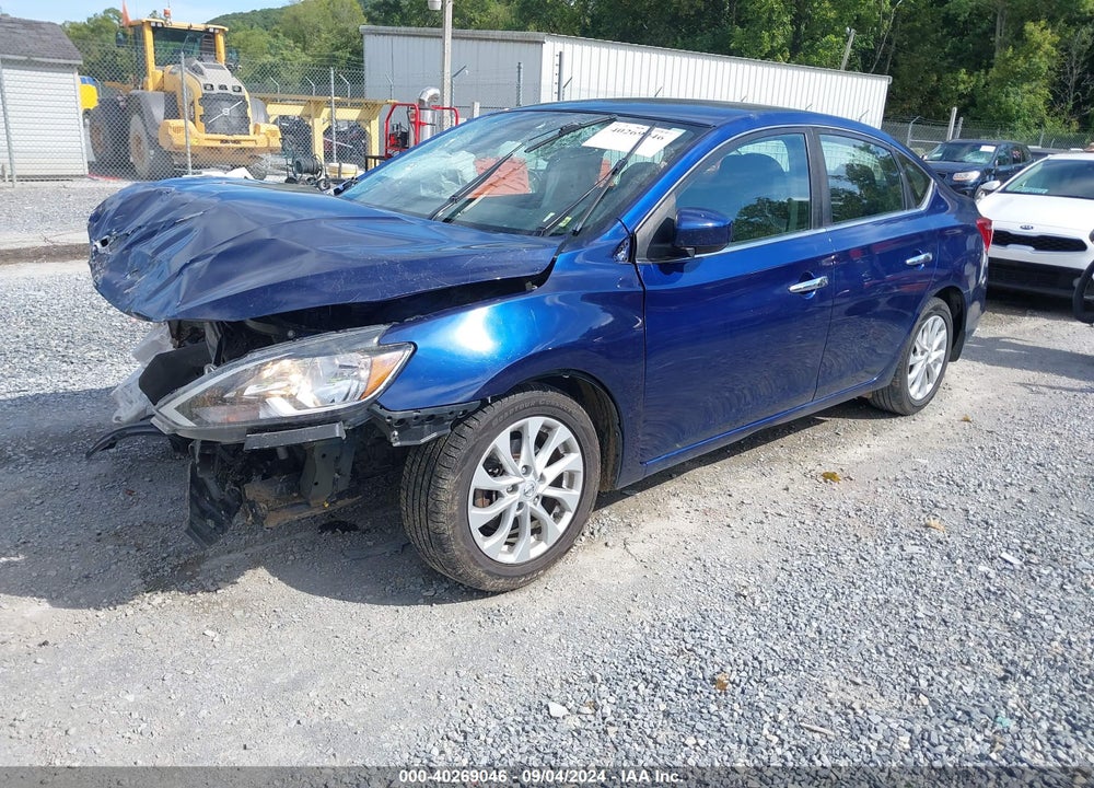 2018 NISSAN SENTRA SV VIN: 3N1AB7AP4JY276131