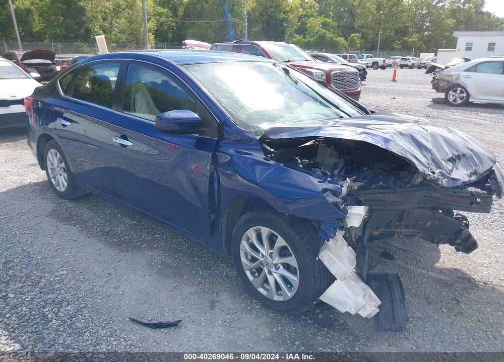 2018 NISSAN SENTRA SV VIN: 3N1AB7AP4JY276131