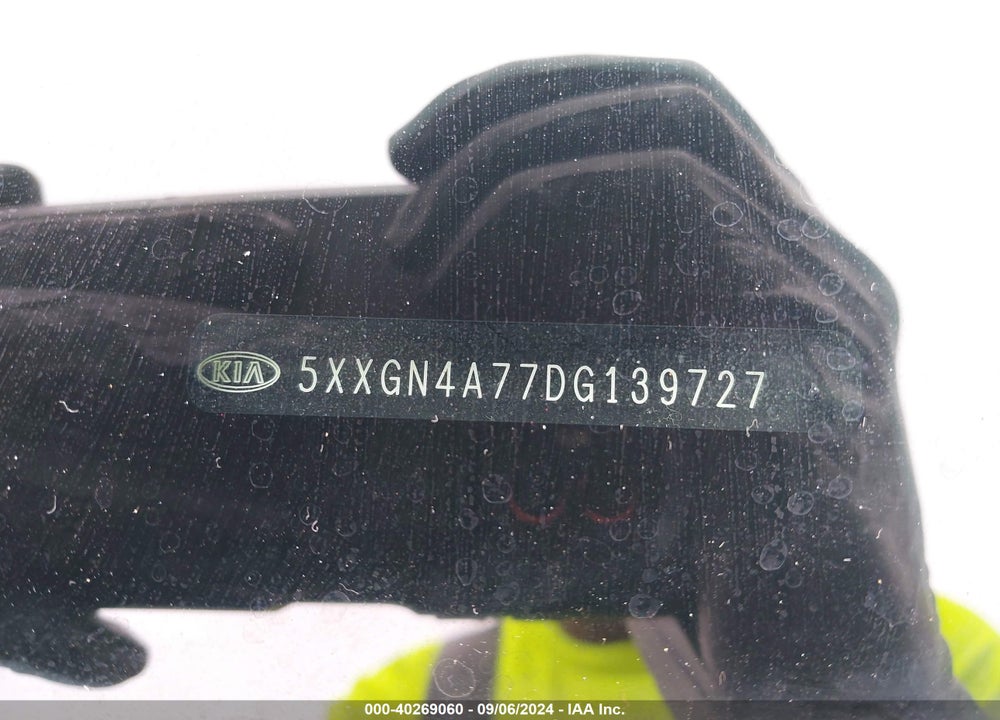 2013 KIA OPTIMA EX VIN: 5XXGN4A77DG139727