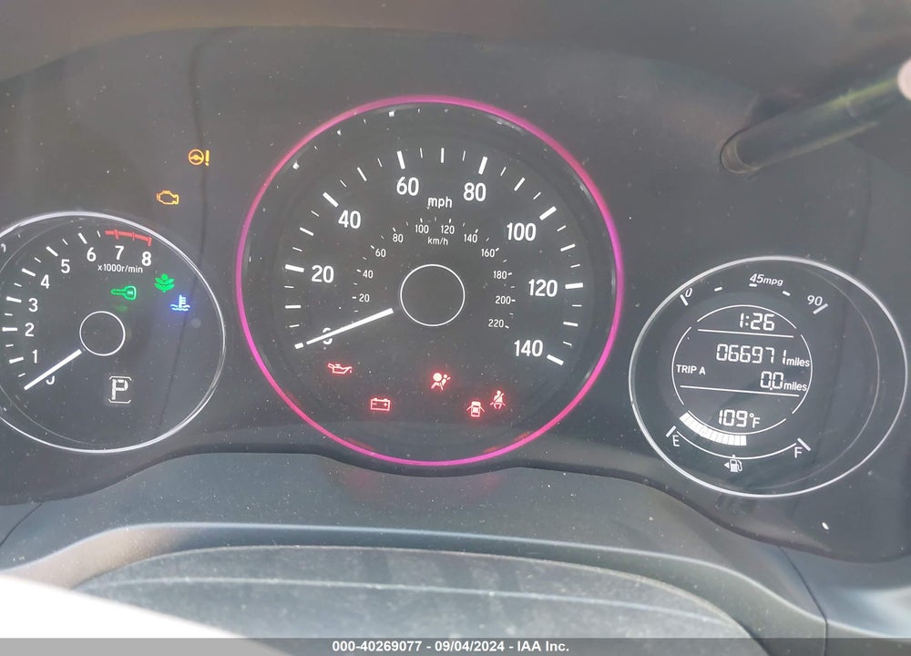 2022 HONDA HR-V 2WD LX VIN: 3CZRU5H3XNM730620