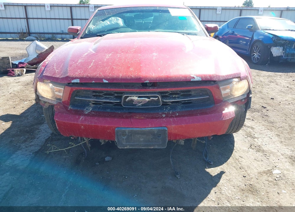 2011 FORD MUSTANG V6 PREMIUM VIN: 1ZVBP8AM8B5165818