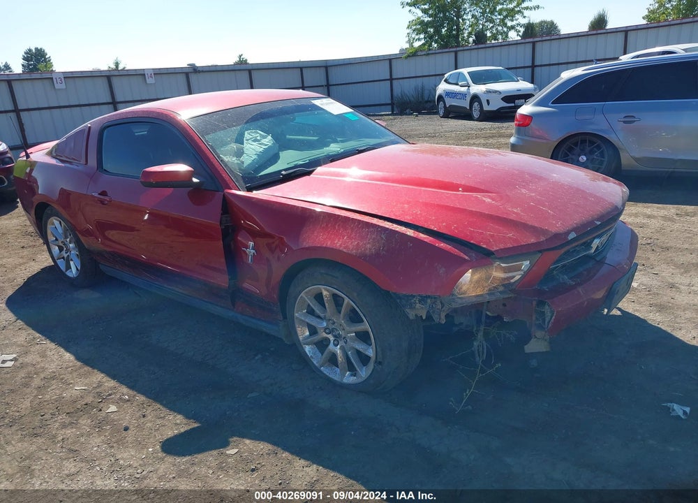 2011 FORD MUSTANG V6 PREMIUM VIN: 1ZVBP8AM8B5165818