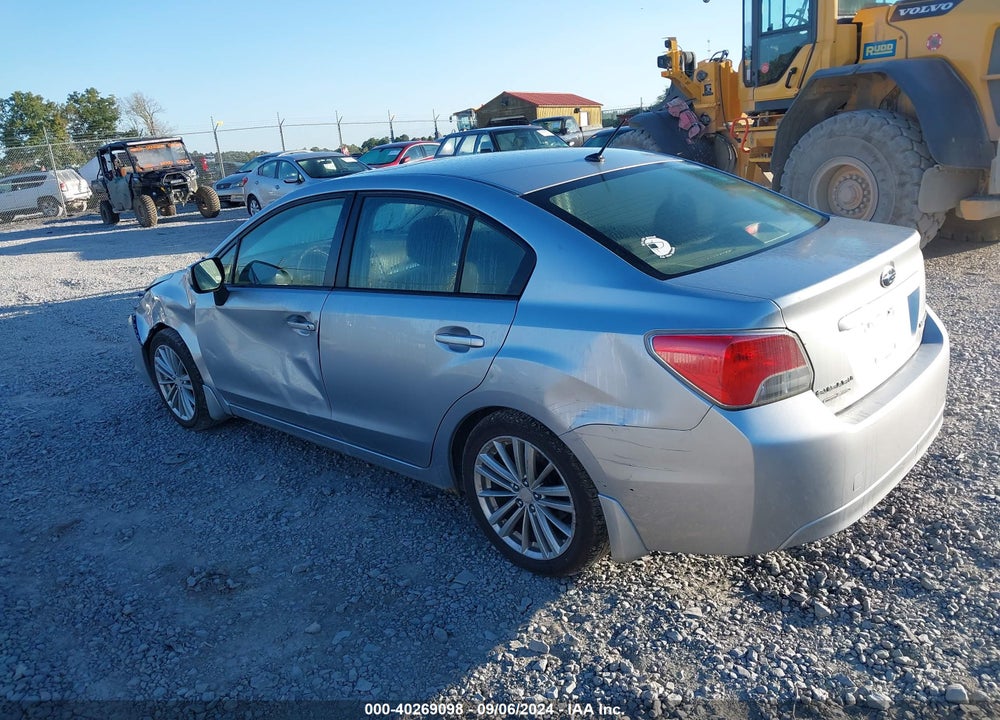 2012 SUBARU IMPREZA 2.0I PREMIUM VIN: JF1GJAD66CH016909