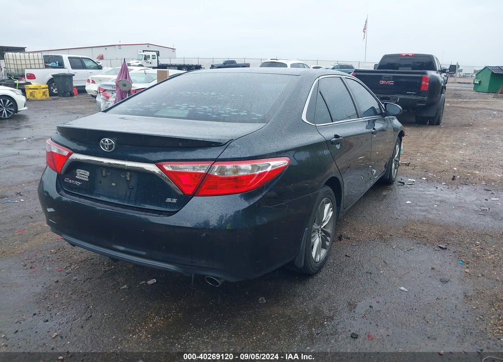 2015 TOYOTA CAMRY SE VIN: 4T1BF1FK5FU876307