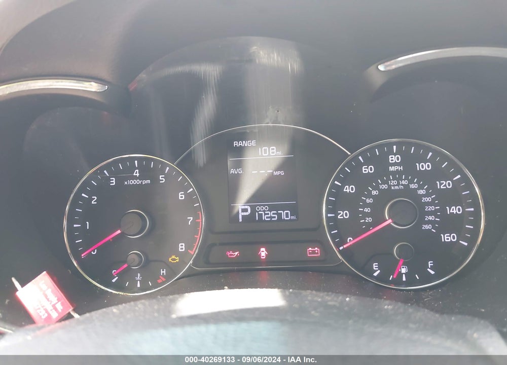 2016 KIA FORTE LX VIN: KNAFK4A66G5615080