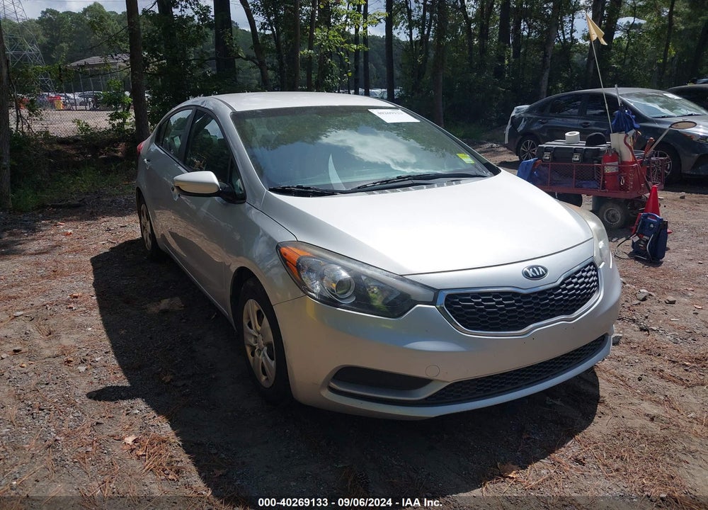 2016 KIA FORTE LX VIN: KNAFK4A66G5615080