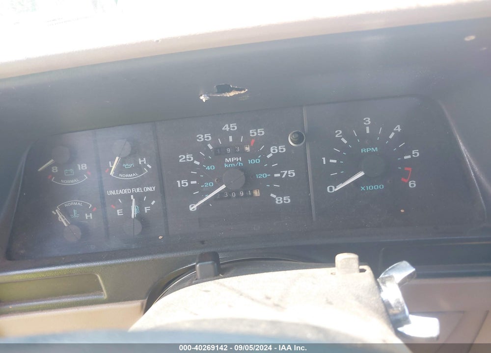 1993 FORD RANGER VIN: 1FTCR15U5PTA66203