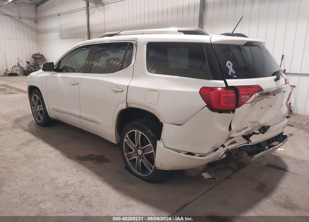 2017 GMC ACADIA DENALI VIN: 1GKKNXLSXHZ220452