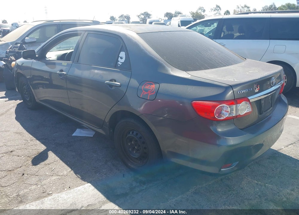 2011 TOYOTA COROLLA LE VIN: 2T1BU4EE5BC619548