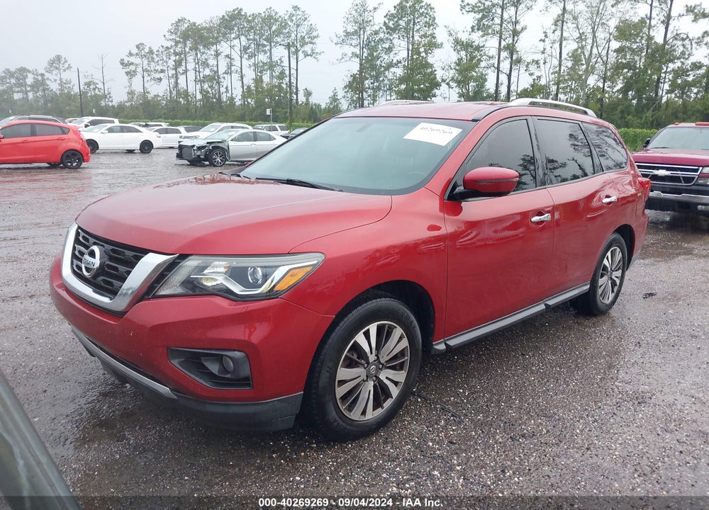 2017 NISSAN PATHFINDER SV VIN: 5N1DR2MN3HC650472