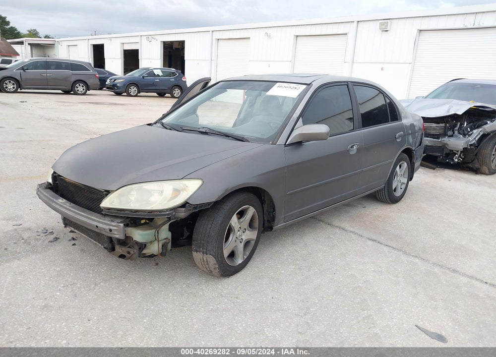 2004 HONDA CIVIC EX VIN: 2HGES25844H536012