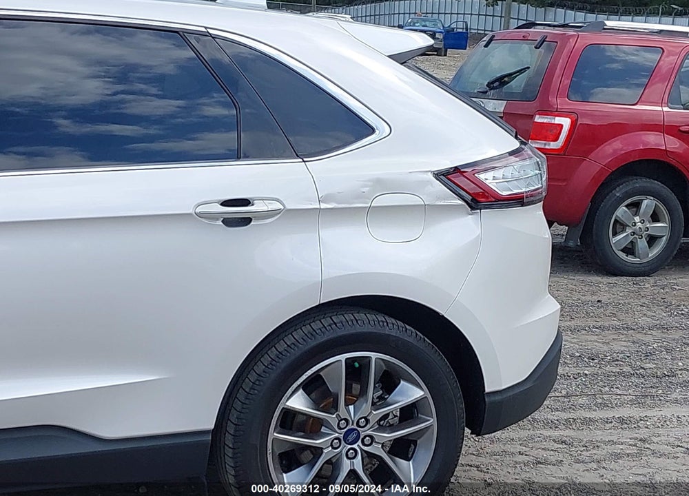 2017 FORD EDGE TITANIUM VIN: 2FMPK3K91HBC40394