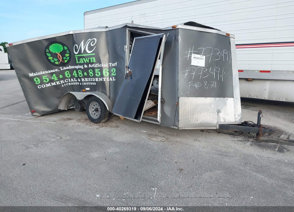 2016 SKYLINE TRAILERS OTHER VIN: 54GVC14T3G7020315