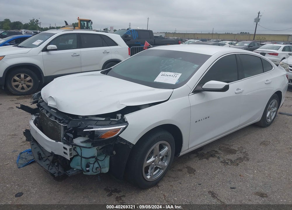 2020 CHEVROLET MALIBU FWD LT VIN: 1G1ZD5ST7LF114278