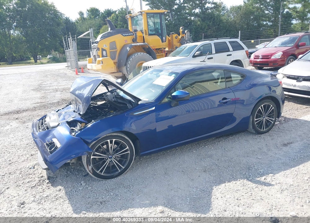 2013 SUBARU BRZ LIMITED VIN: JF1ZCAC19D2611184