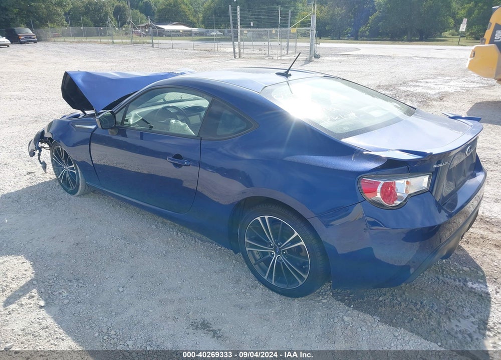 2013 SUBARU BRZ LIMITED VIN: JF1ZCAC19D2611184