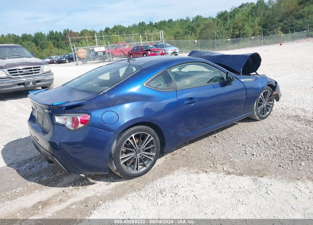 2013 SUBARU BRZ LIMITED VIN: JF1ZCAC19D2611184