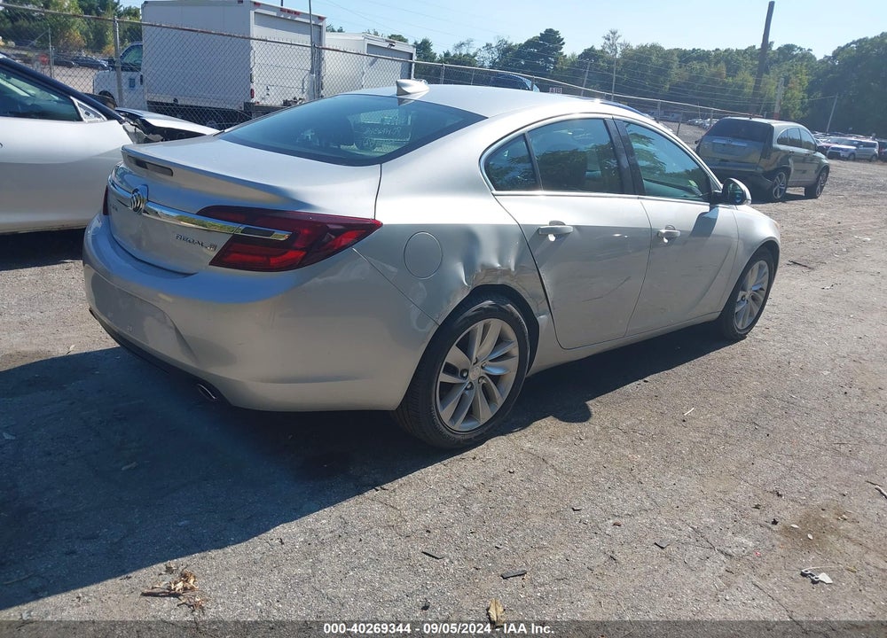 2015 BUICK REGAL TURBO VIN: 2G4GK5EX6F9225352