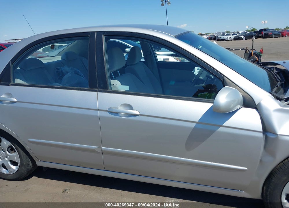 2008 KIA SPECTRA EX VIN: KNAFE122685581130