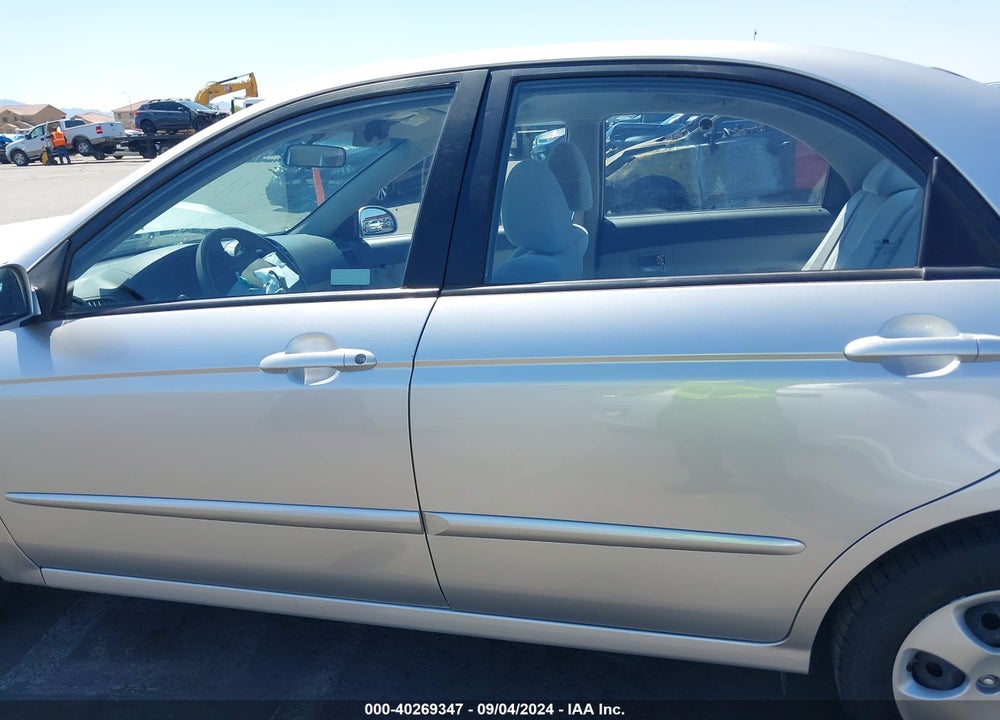 2008 KIA SPECTRA EX VIN: KNAFE122685581130