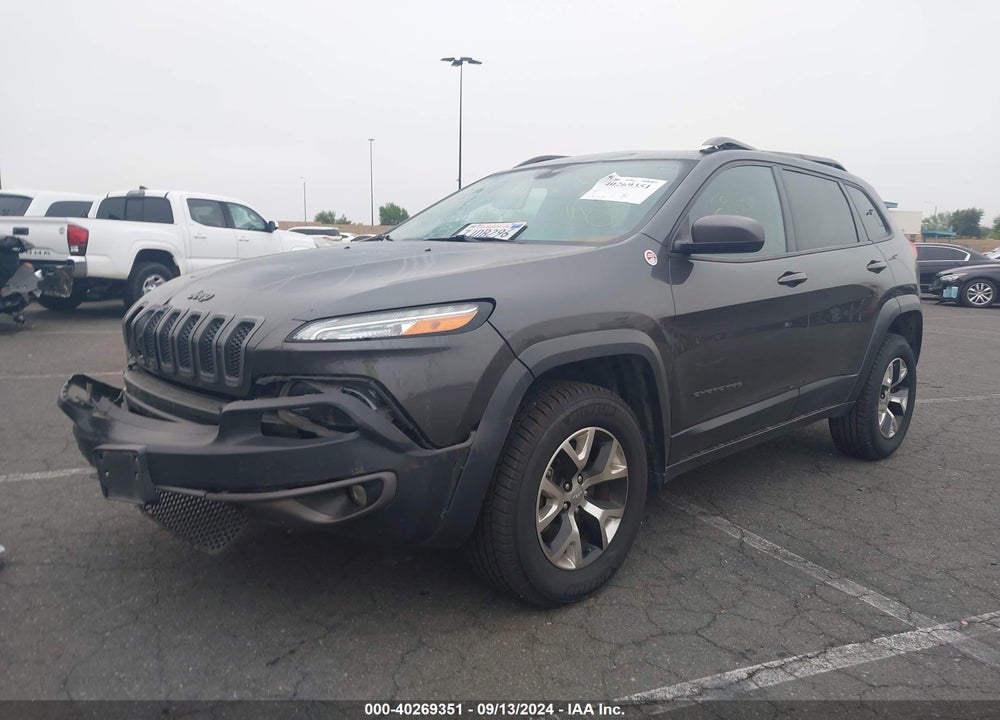 2015 JEEP CHEROKEE TRAILHAWK VIN: 1C4PJMBS4FW594034