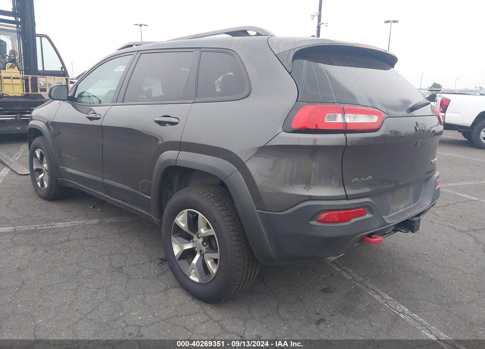 2015 JEEP CHEROKEE TRAILHAWK VIN: 1C4PJMBS4FW594034