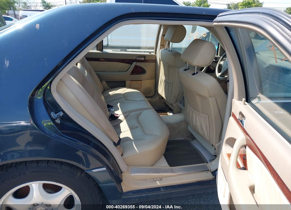 1999 MERCEDES-BENZ S 420 VIN: WDBGA43G7XA427030