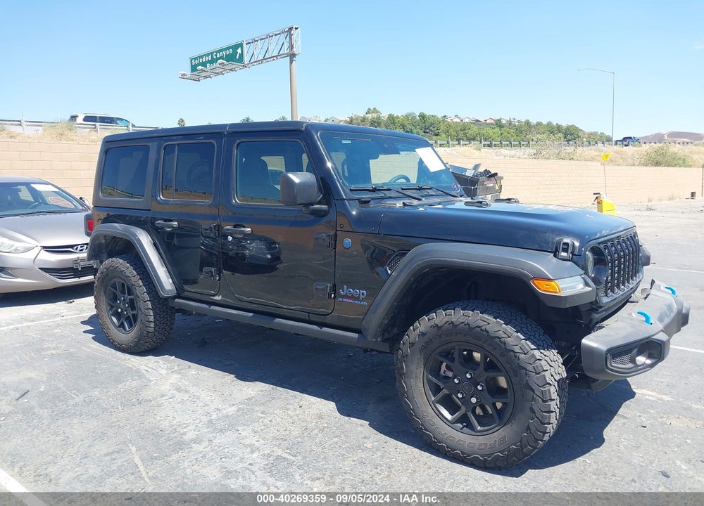 2024 JEEP WRANGLER 4XE WILLYS 4XE VIN: 1C4RJXN6XRW121400