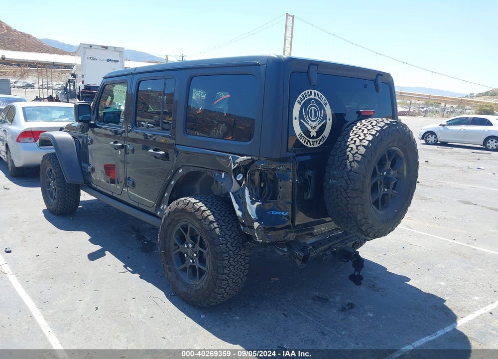 2024 JEEP WRANGLER 4XE WILLYS 4XE VIN: 1C4RJXN6XRW121400