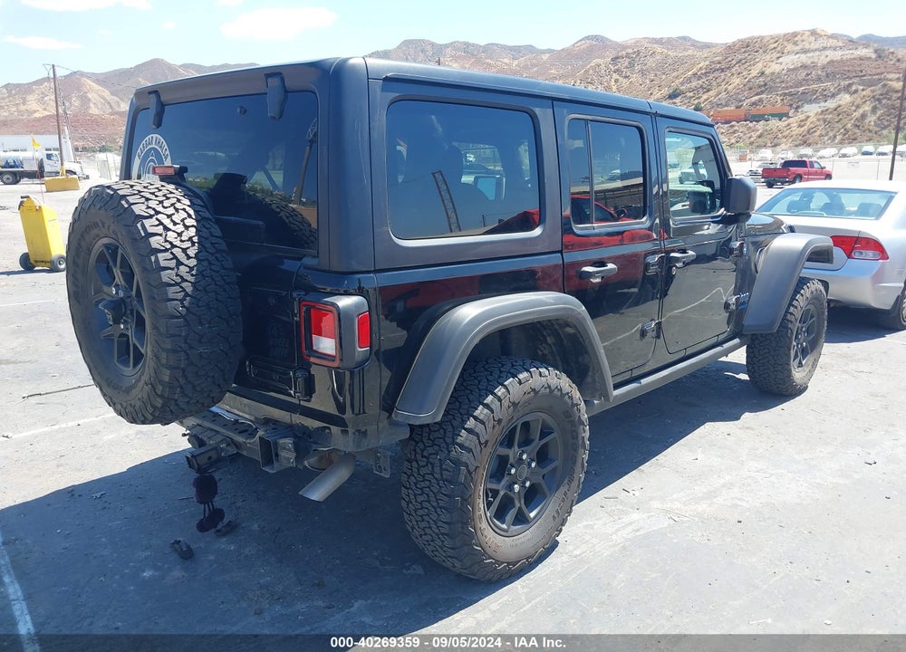 2024 JEEP WRANGLER 4XE WILLYS 4XE VIN: 1C4RJXN6XRW121400