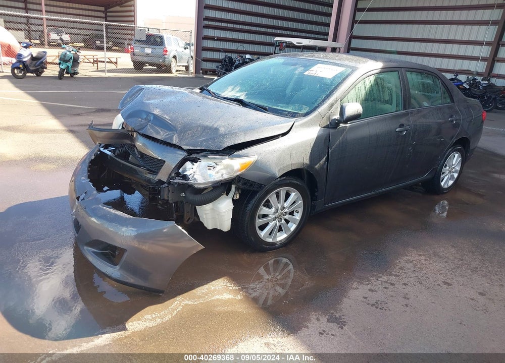 2009 TOYOTA COROLLA LE VIN: 1NXBU40E99Z062739