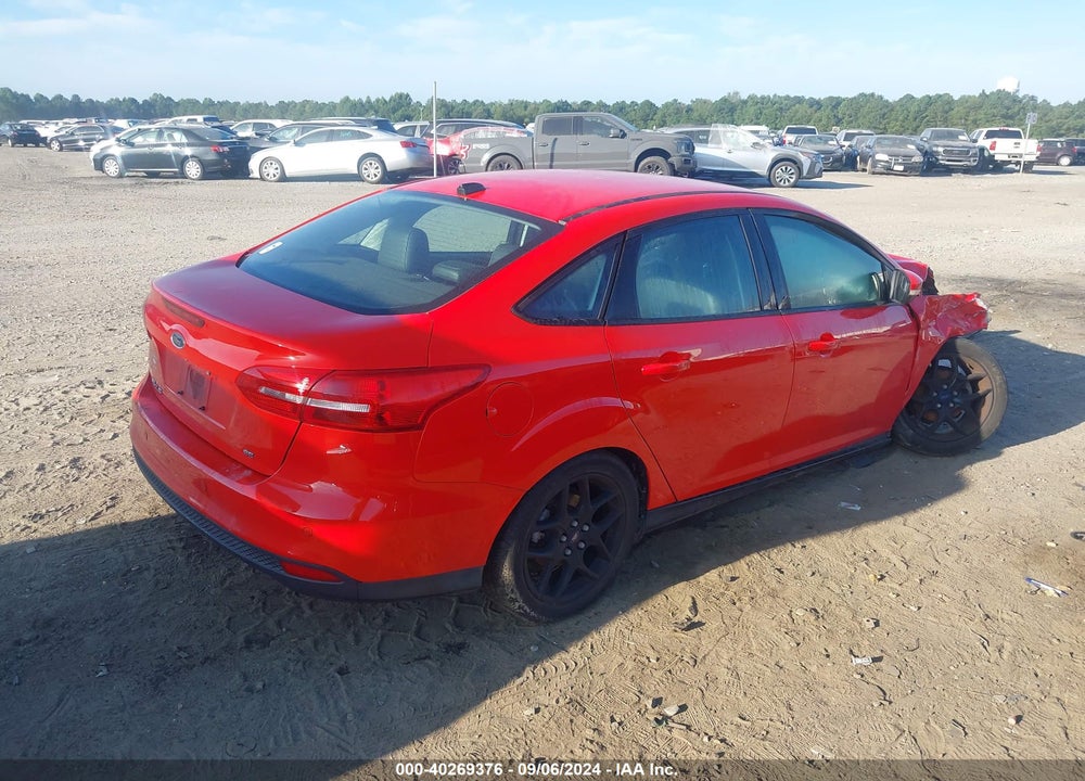 2016 FORD FOCUS SE VIN: 1FADP3F27GL298827