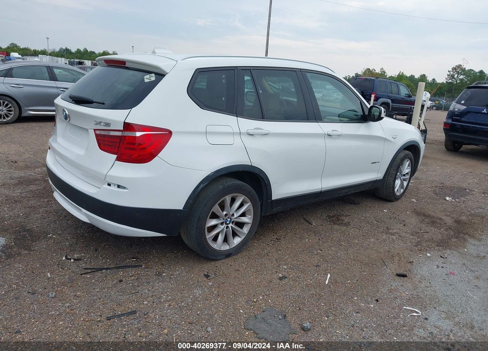 2014 BMW X3 XDRIVE28I VIN: 5UXWX9C56E0D14486