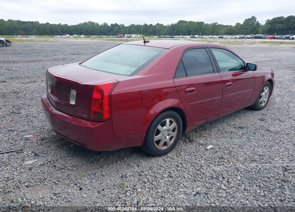 2005 CADILLAC CTS VIN: 1G6DP567250154346
