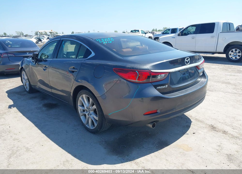 2017 MAZDA 6 TOURING VIN: JM1GL1V50H1151037
