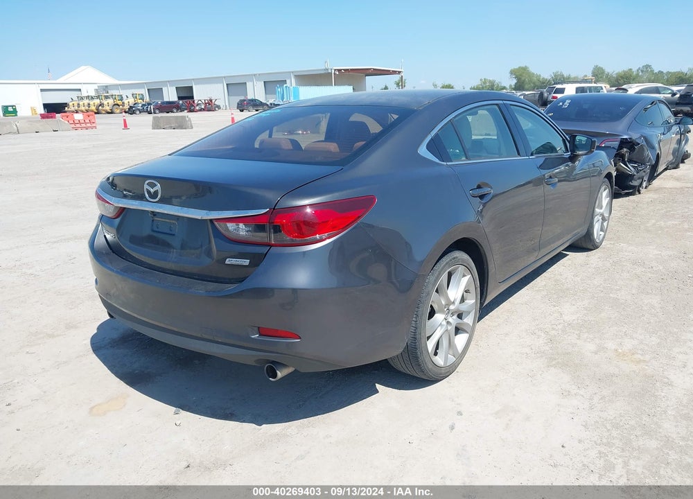 2017 MAZDA 6 TOURING VIN: JM1GL1V50H1151037