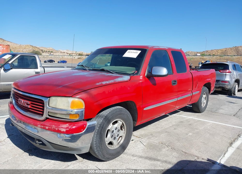 2001 GMC SIERRA 1500 SLE VIN: 2GTEC19V511272132