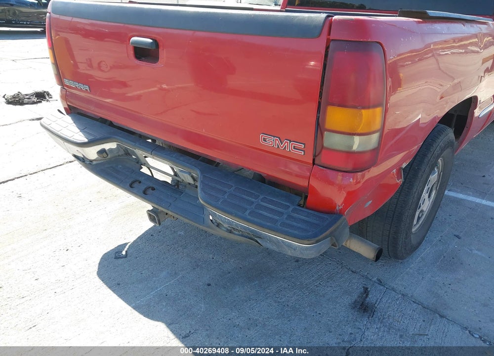 2001 GMC SIERRA 1500 SLE VIN: 2GTEC19V511272132