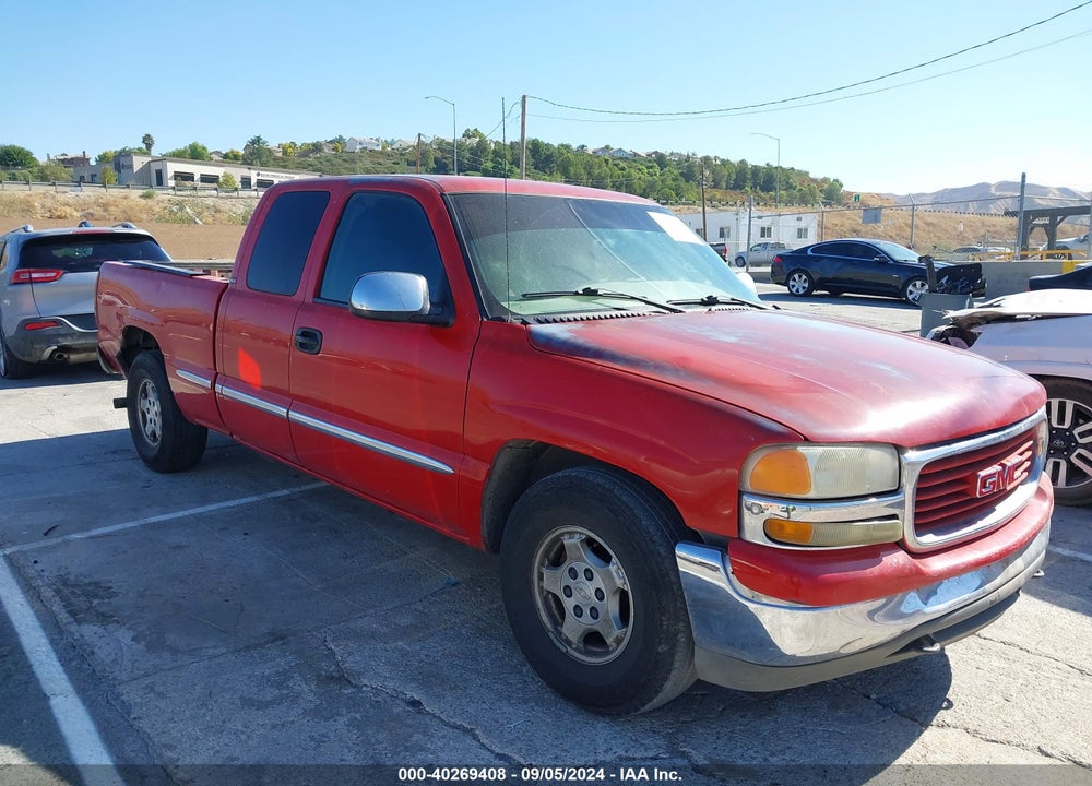 2001 GMC SIERRA 1500 SLE VIN: 2GTEC19V511272132