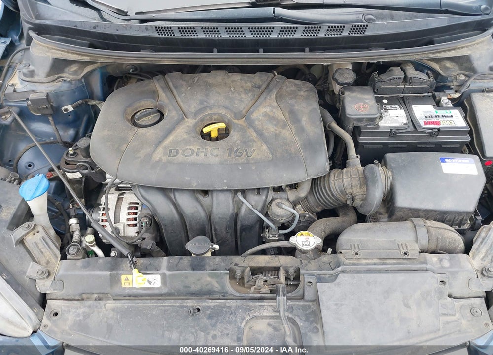 2016 HYUNDAI ELANTRA SE VIN: KMHDH4AE2GU476521