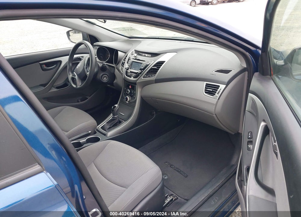 2016 HYUNDAI ELANTRA SE VIN: KMHDH4AE2GU476521