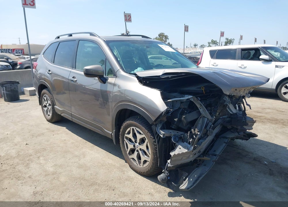 2021 SUBARU FORESTER PREMIUM VIN: JF2SKAJC7MH481195