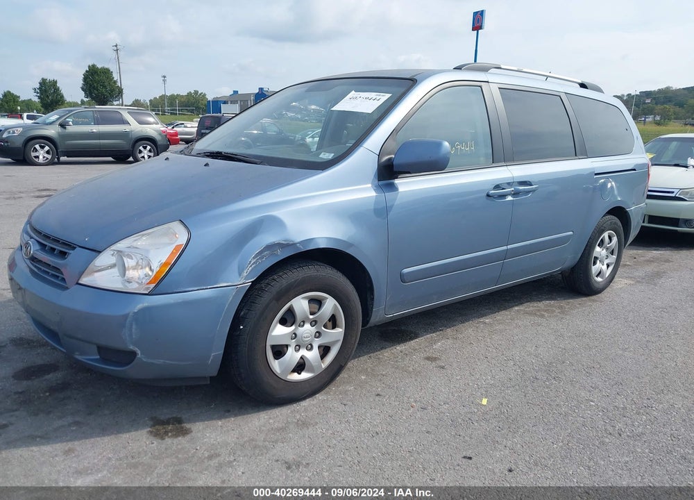 2010 KIA SEDONA LX VIN: KNDMG4C36A6352136