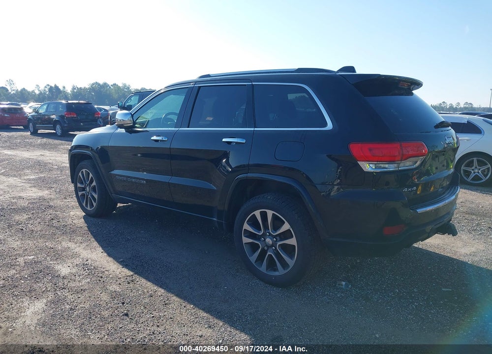 2017 JEEP GRAND CHEROKEE OVERLAND 4X4 VIN: 1C4RJFCG3HC803721