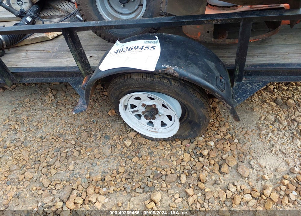 2005 SUPERIOR UTILITY TRAILER VIN: 4M8US12105D001396