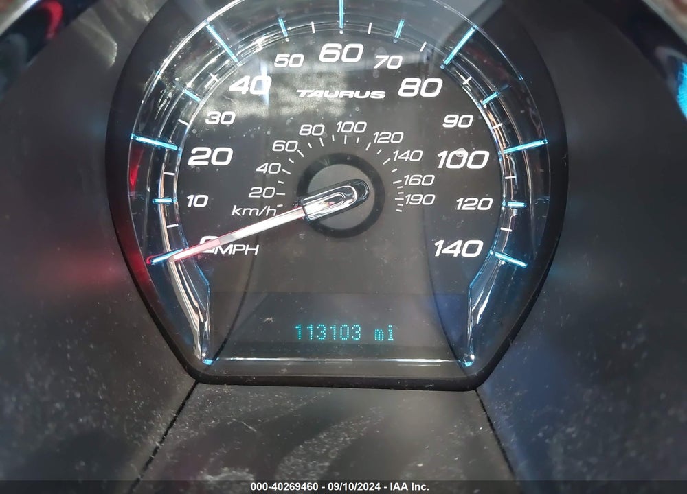 2010 FORD TAURUS SEL VIN: 1FAHP2EW8AG142019